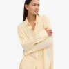 Camisas orgánicas de corte holgado - Amarillo suave