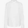Camisas orgánicas de corte holgado - Blanco óptico