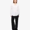 Camisas orgánicas de corte holgado - Blanco óptico