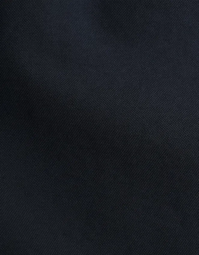 Camisas orgánicas de corte oversize - Azul marino