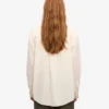 Camisas orgánicas de corte oversize - Blanco marfil