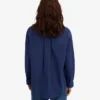 Camisas orgánicas oversize - Azul marino