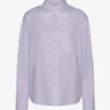 Camisas orgánicas oversize - Lavanda suave