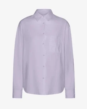 Camisas orgánicas oversize - Lavanda suave