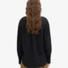 Camisas orgánicas oversize - Negro intenso