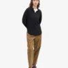 Camisas orgánicas oversize - Negro intenso