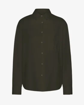 Camisas orgánicas oversize - Verde cazador