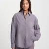 Camisas orgánicas oversize - Verde cazador
