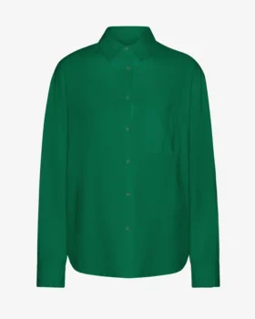 Camisas orgánicas oversize - Verde Kelly