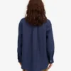 Camisas oversize de lino - Azul marino