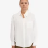 Camisas oversize de lino - Blanco óptico