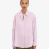 Camisas oversize de lino - Flor de cerezo