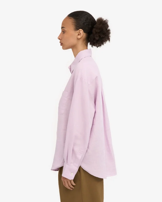 Camisas oversize de lino - Flor de cerezo