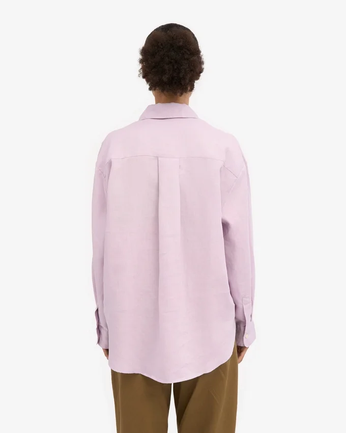 Camisas oversize de lino - Flor de cerezo