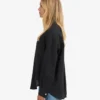 Camisas oversize de lino - Negro intenso