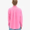 Camisas oversize de lino - Rosa chicle