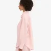 Camisas oversize de lino - Rosa deslavado