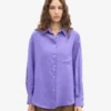Camisas oversize de lino - Ultravioleta