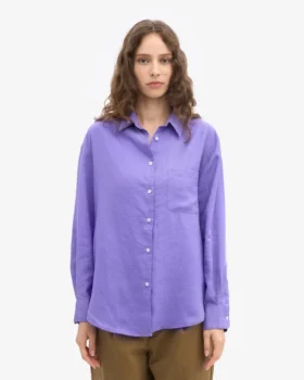 Camisas oversize de lino – Ultravioleta