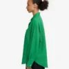 Camisas oversize de lino - Verde Kelly
