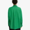 Camisas oversize de lino - Verde Kelly