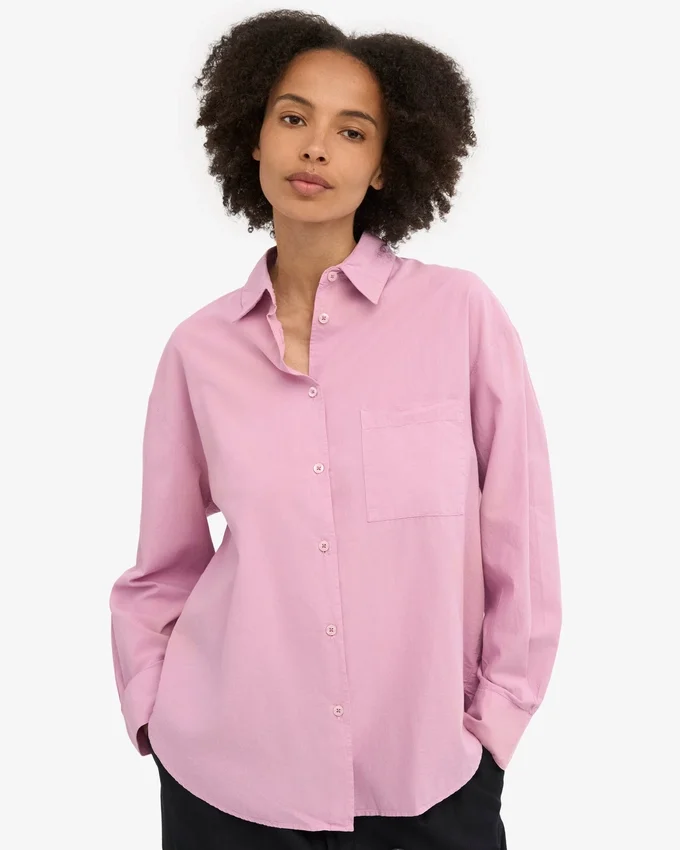 Camisas oversize orgánicas - Flor de cerezo