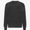 Camiseña orgánica de manga larga oversize - Negro descolorido