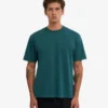 Camiseña orgánica de talla grande - Verde océano