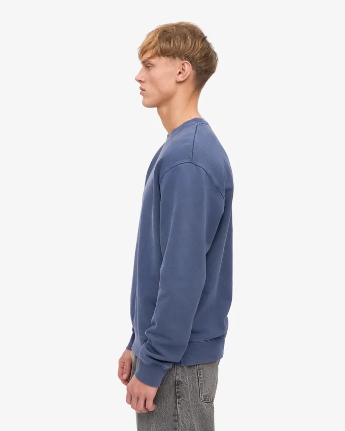 Camiseta Classic Organic de cuello redondo - Azul Neptuno