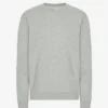 Camiseta Classic Organic de cuello redondo - Gris jaspeado