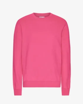 Camiseta Classic Organic de cuello redondo - Rosa chicle