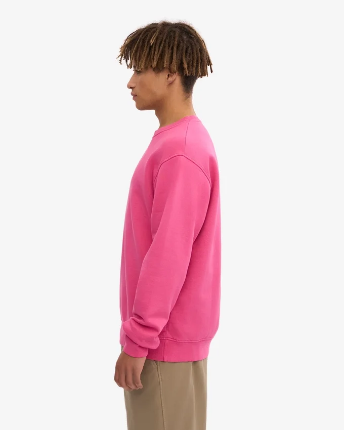 Camiseta Classic Organic de cuello redondo - Rosa chicle