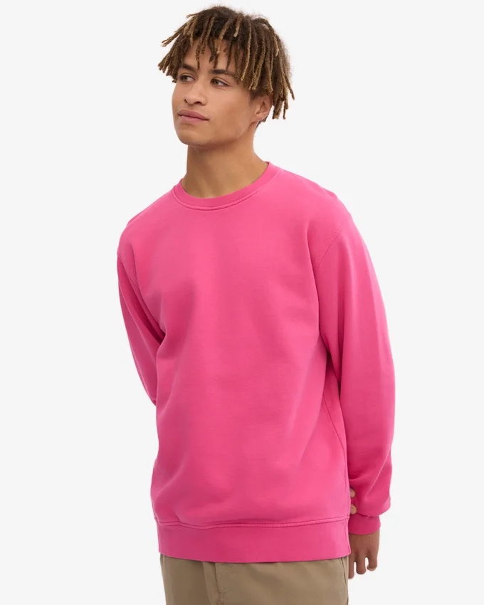 Camiseta Classic Organic de cuello redondo - Rosa chicle