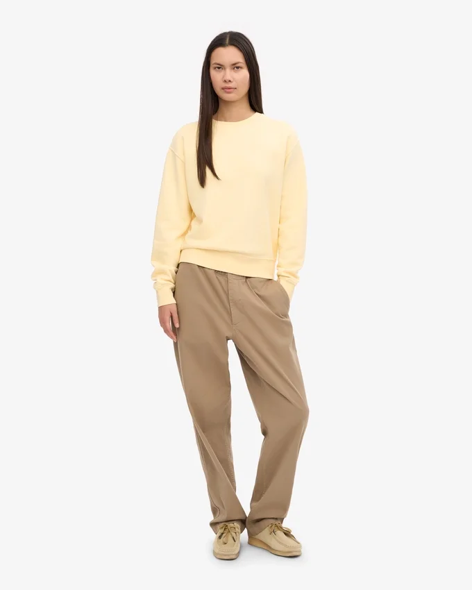 Camiseta Classic Organic para mujer - Amarillo suave
