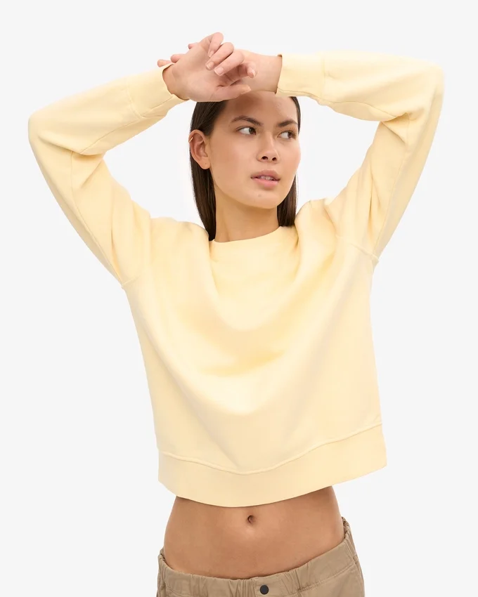 Camiseta Classic Organic para mujer - Amarillo suave