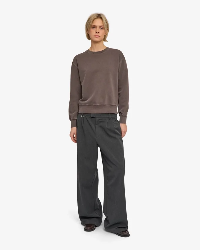 Camiseta Classic Organic para mujer - Barro descolorido