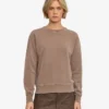 Camiseta Classic Organic para mujer - Caqui descolorido