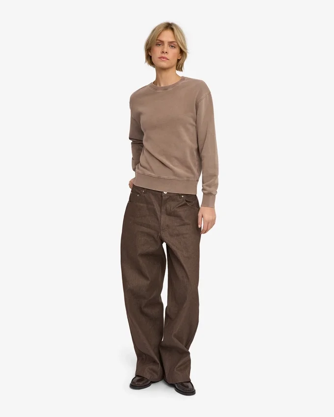 Camiseta Classic Organic para mujer - Caqui descolorido