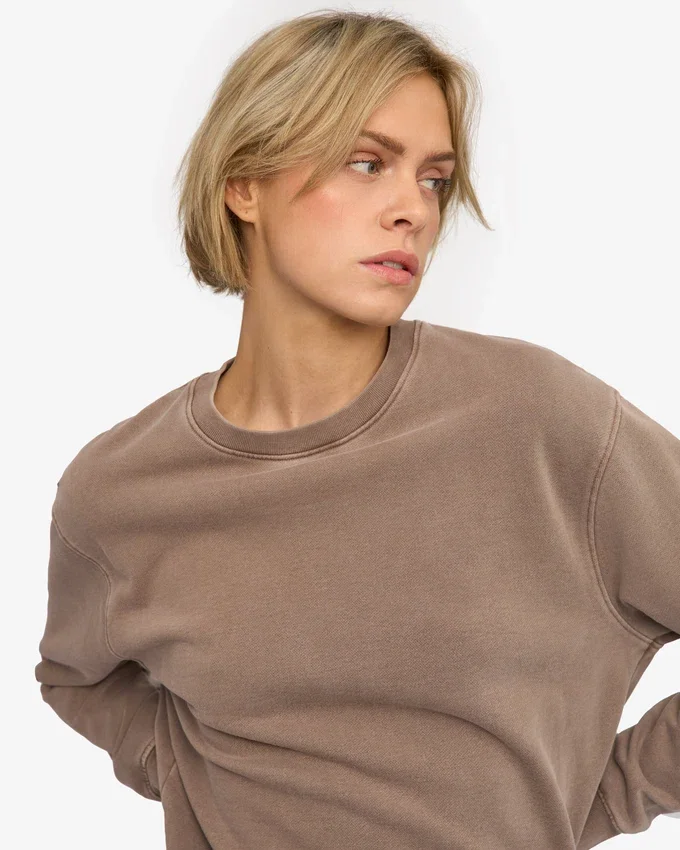 Camiseta Classic Organic para mujer - Caqui descolorido
