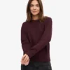 Camiseta Classic Organic para mujer - Rojo sangre