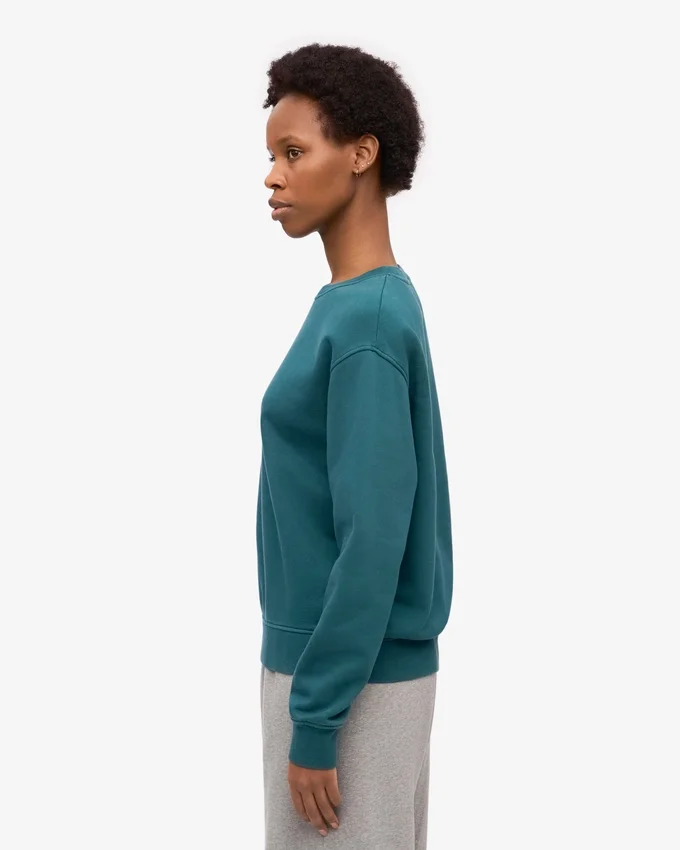 Camiseta Classic Organic para mujer - Verde océano