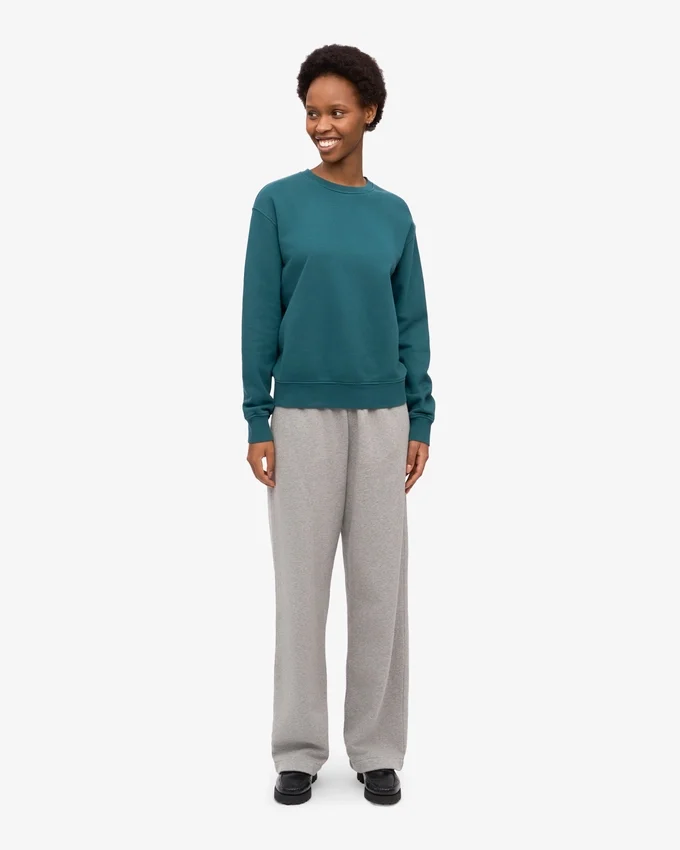 Camiseta Classic Organic para mujer - Verde océano