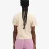 Camiseta corta holgada orgánica - Blanco marfil