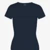 Camiseta de canalé orgánica - Azul marino