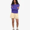 Camiseta de manga larga orgánica para mujer - Ultravioleta