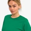 Camiseta de manga larga orgánica para mujer - Verde Kelly