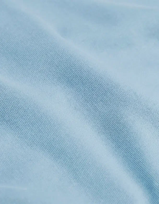 Pantalones cortos de sudadera orgánicos para mujer - Azul mar