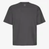 Camiseta orgánica de corte holgado - Gris lava