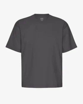 Camiseta orgánica de corte holgado - Gris lava