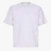 Camiseta orgánica de corte holgado - Lavanda suave